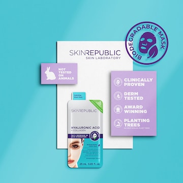 Skin Republic Hyaluronic Acid & Collagen Face Mask each