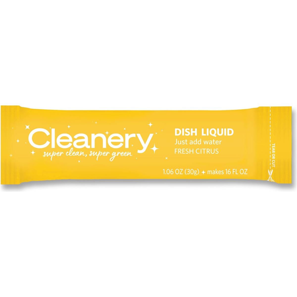 Cleanery Dishwashing Liquid Powder Refill Citrus 30g
