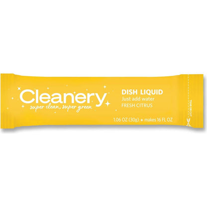 Cleanery Dishwashing Liquid Powder Refill Citrus 30g