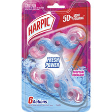 Harpic Fresh Power Tropical Blossom Toilet Cleaner Block 2 Pack