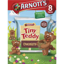 Arnott's Tiny Teddy Chocolate Multipack Biscuits 8 pack