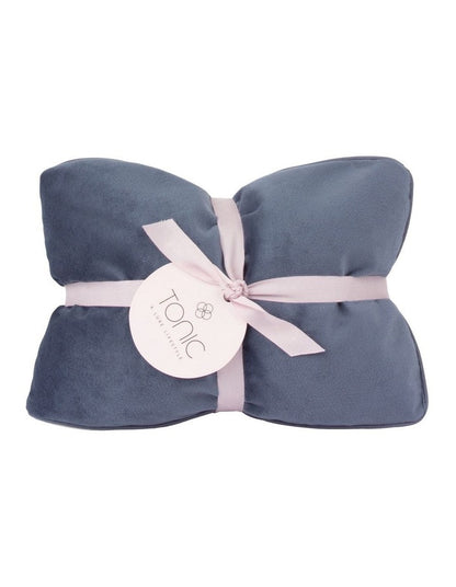 Luxe Velvet Heat Pillow Storm
