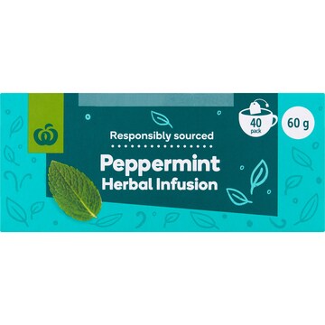 Woolworths Peppermint Tea 40 pack