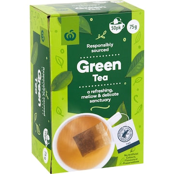 Woolworths Green Tea 50 pack