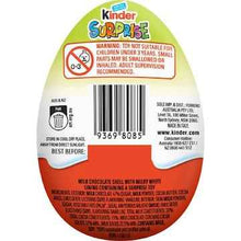 Kinder Surprise Milk Chocolate Egg 60g 3 pack
