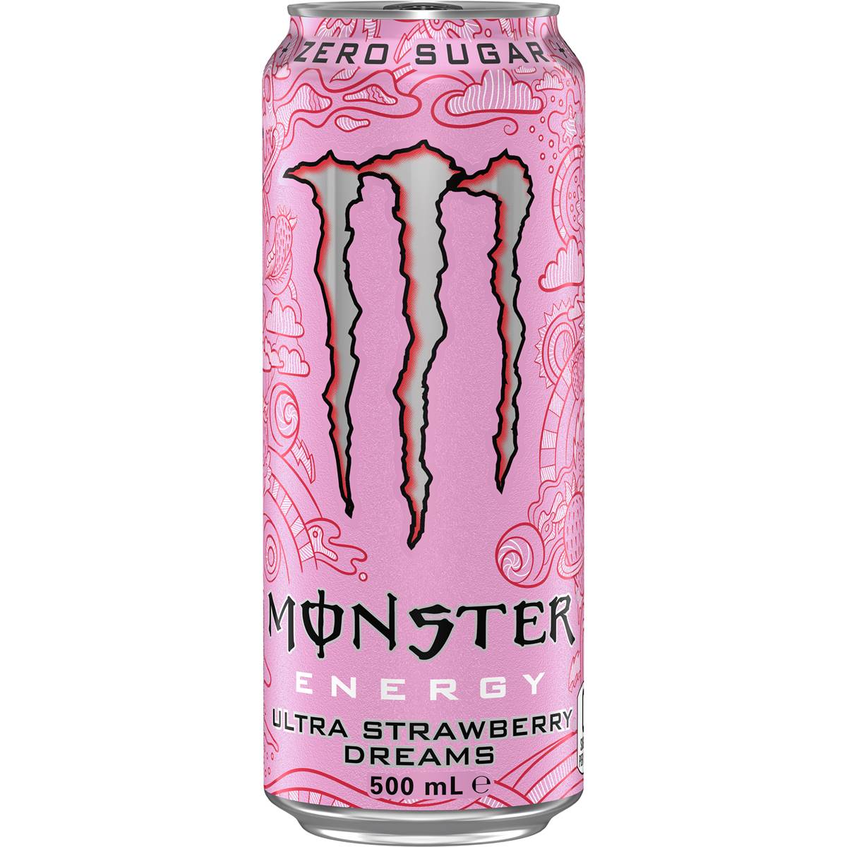 Monster Energy Ultra Strawberry Dreams Drink 500mL