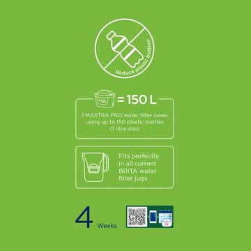 Brita Water Filter Cartridge Maxtra Pro Pure Performance each