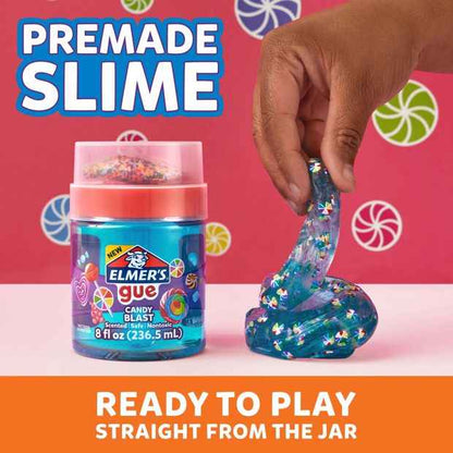 Elmers Gue Premade Slime Candy Blast