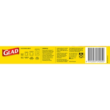 Glad Resealable Medium Storage Bags 15 pack