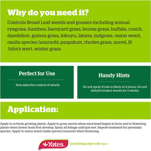 Yates Zero Weedkiller Broadleaf Weeds Spray Twin Pack 750ml x2 Pack