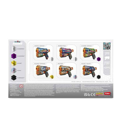 XSHOT Skins Flux Blaster - Mega Sonic Skin (8 Darts) by ZURU - Assorted*