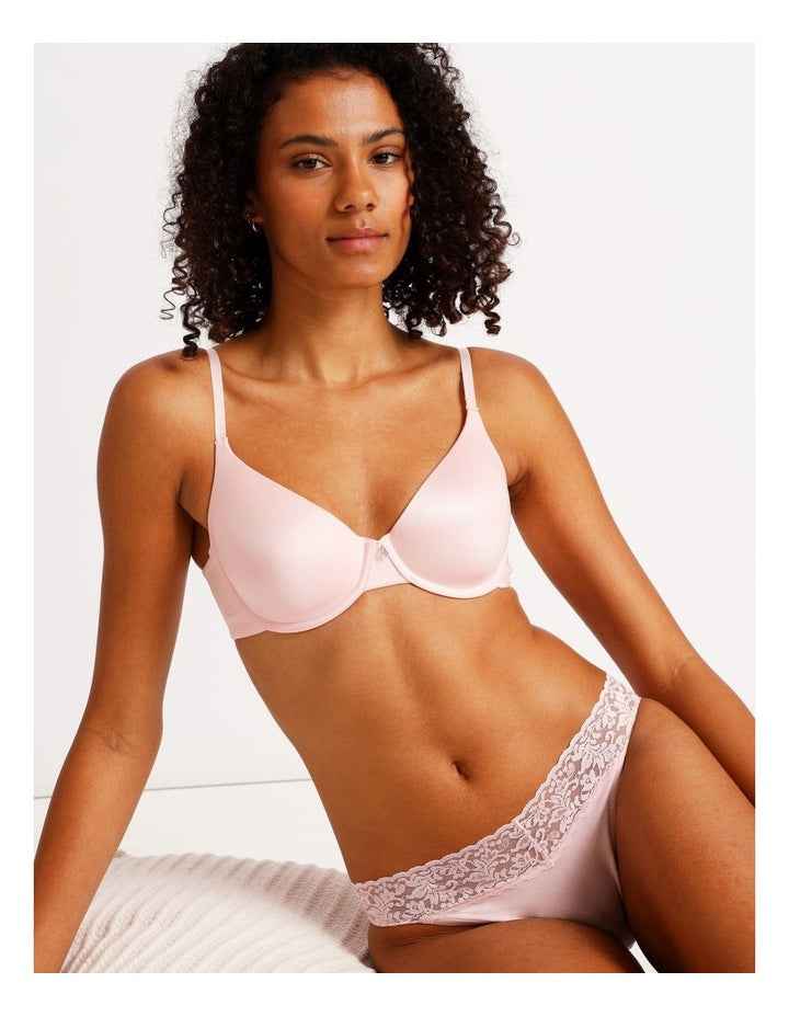 Pure Comfort Contour T-shirt Bra in Light Pink