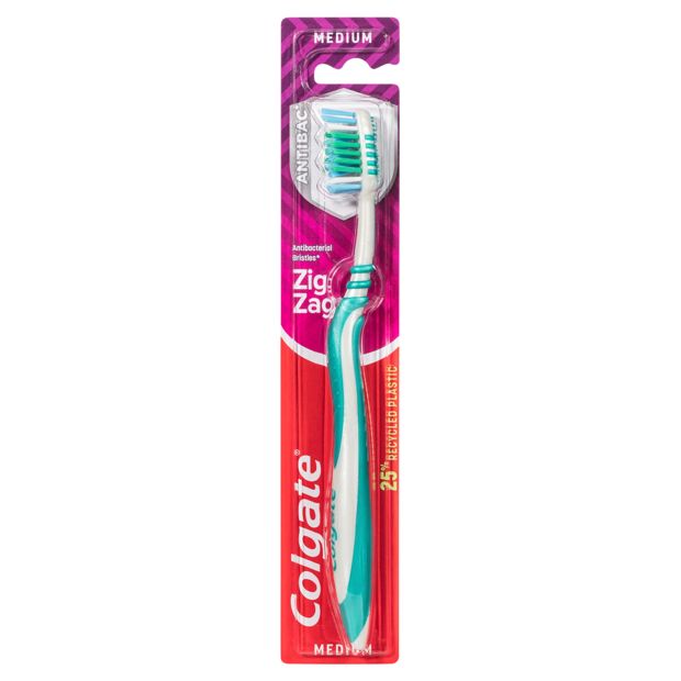 Colgate ZigZag Medium Toothbrush
