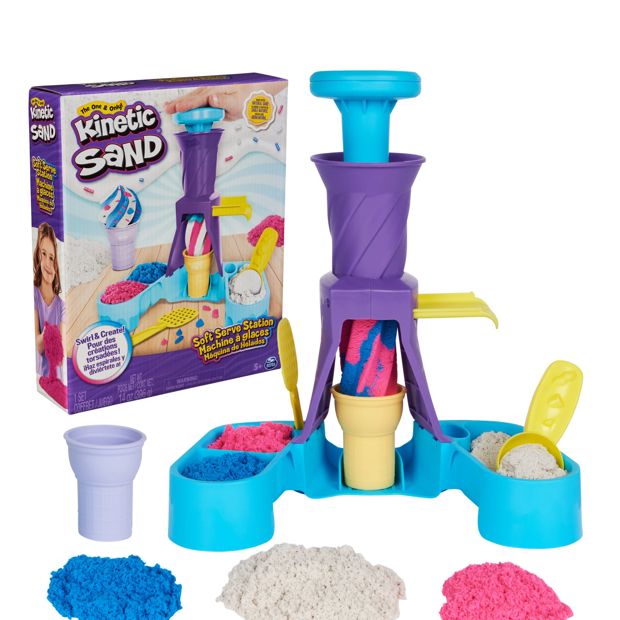 Kinetic Sand Soft Serve Station