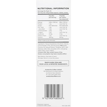Avalanche Hot Chocolate 10 pack