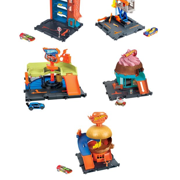 ​​Mattel Hot Wheels City Downtown Playset - Assorted