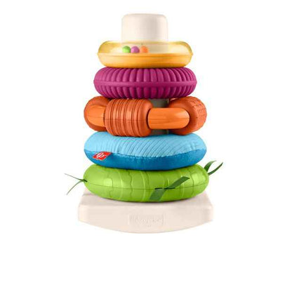 Baby's First Stacking Toy with Textured Rings