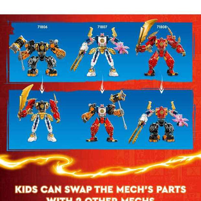 LEGO® NINJAGO Cole's Elemental Earth Mech 71806