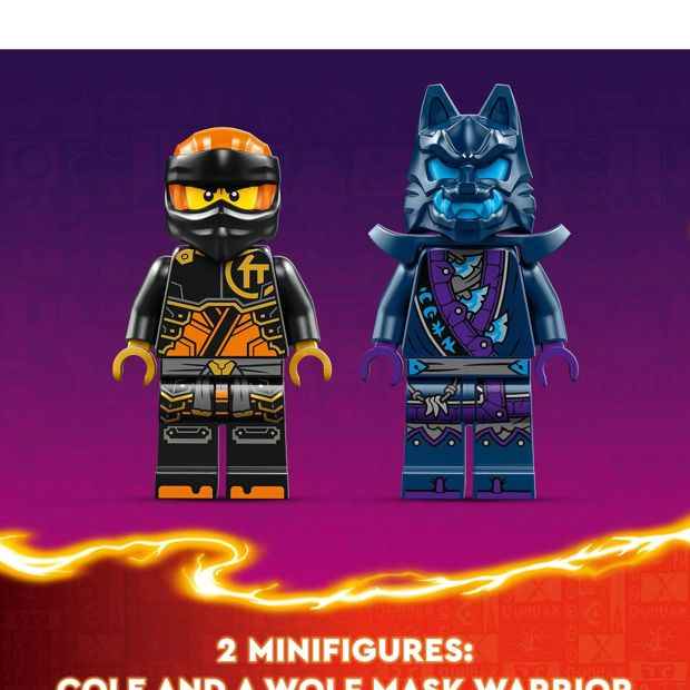 LEGO® NINJAGO Cole's Elemental Earth Mech 71806