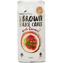 Ceres Organics Brown Rice Cakes Quinoa Quinoa 110g