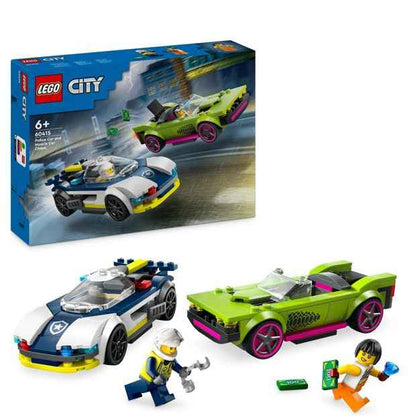 LEGO® City Police Car and Muscle Car Chase 60415