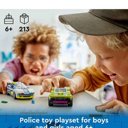 LEGO® City Police Car and Muscle Car Chase 60415