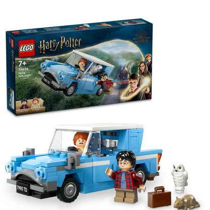 Toy Flying Car Set with Figures, Wizard Theme