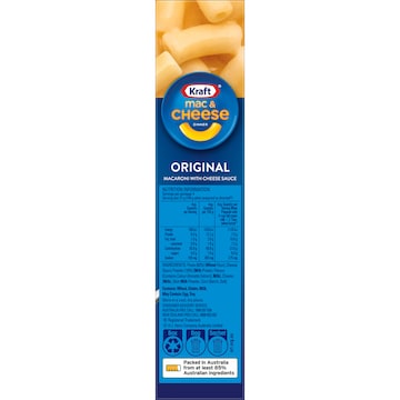 Kraft Mac & Cheese Macaroni Pasta Original Noodles 205g
