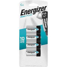 Energizer Max Plus High Performance C Alkaline Batteries 4 pack