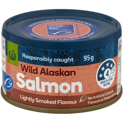 Woolworths Salmon Naturally Smoked 95g