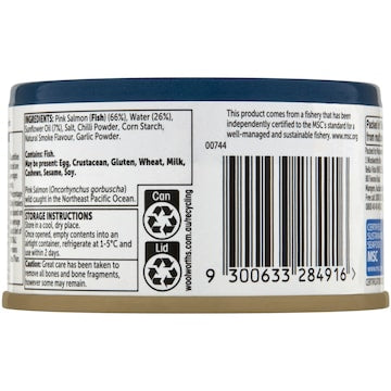 Woolworths Salmon Naturally Smoked 95g