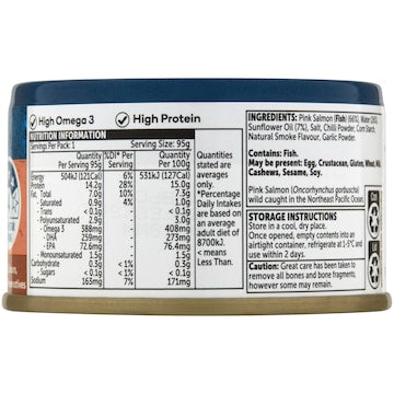 Woolworths Salmon Naturally Smoked 95g