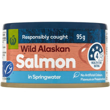 Woolworths Salmon In Springwater 95g