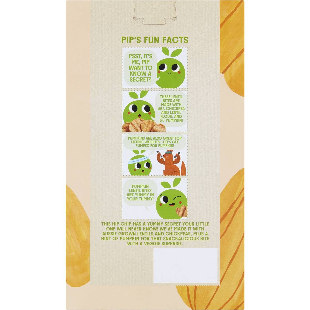 Macro Lentil Bites Pumpkin 6 Pack