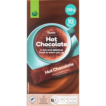 Woolworths Hot Chocolate 10 pack