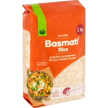 Woolworths Basmati Rice 1kg