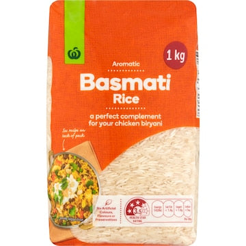 Woolworths Basmati Rice 1kg