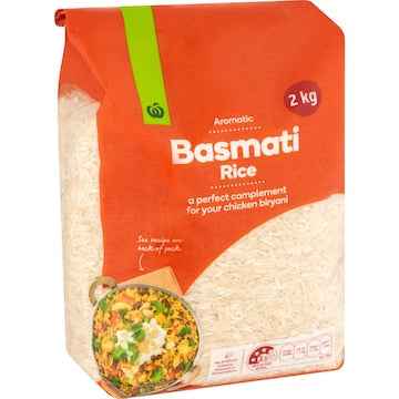Woolworths Basmati Rice 2kg