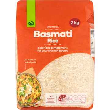 Woolworths Basmati Rice 2kg