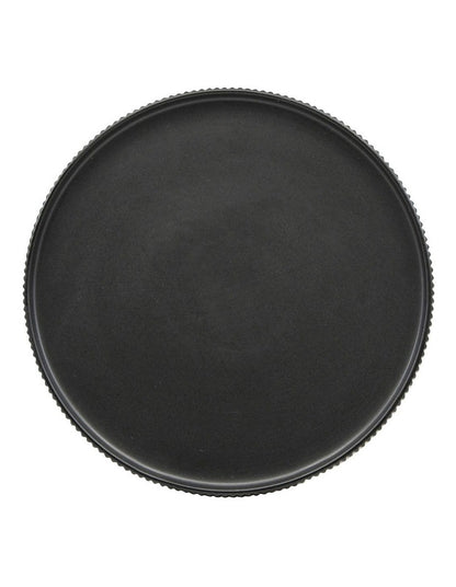Brae Stoneware Side Plate 20cm in Black