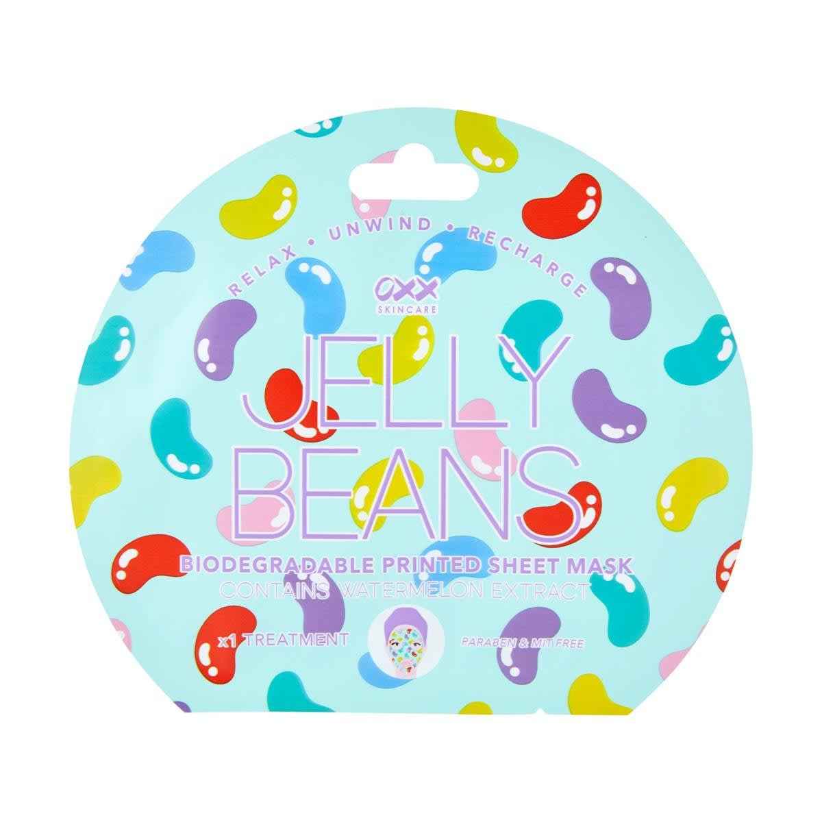 OXX Skincare Jelly Beans Printed Sheet Mask 20ml - Watermelon Extract