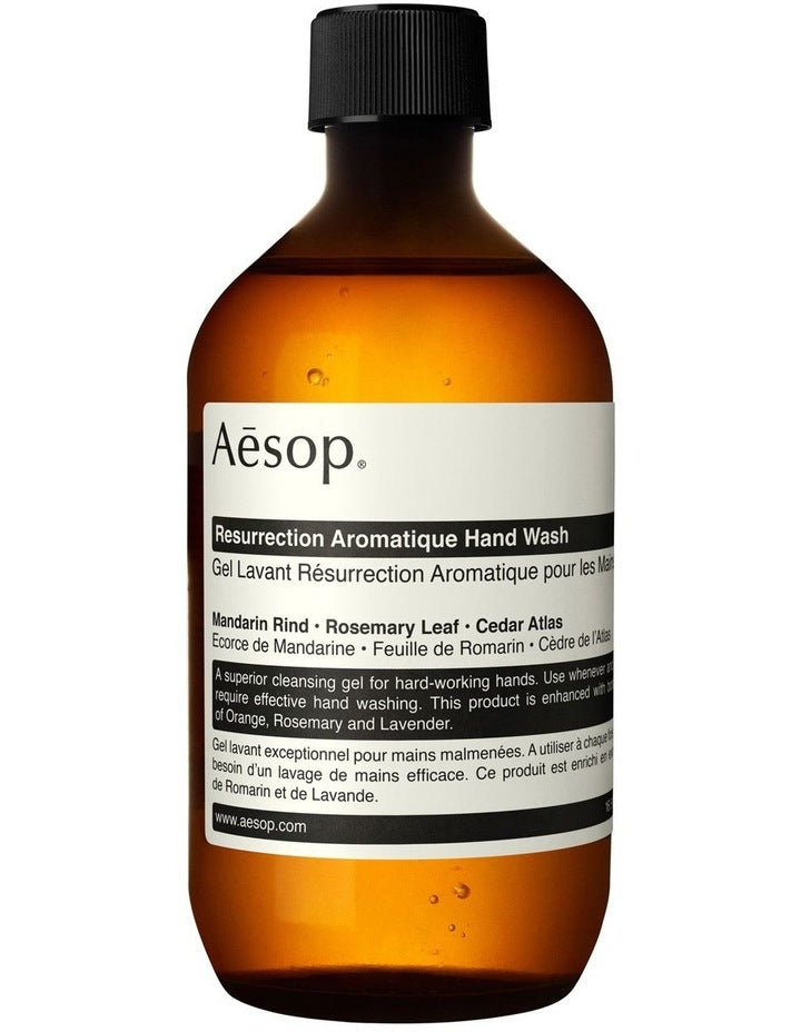 Resurrection Aromatique 500ml Hand Wash with Screw Cap