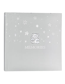 Baby Bear Photo Album 200 Photos Capacity in Grey