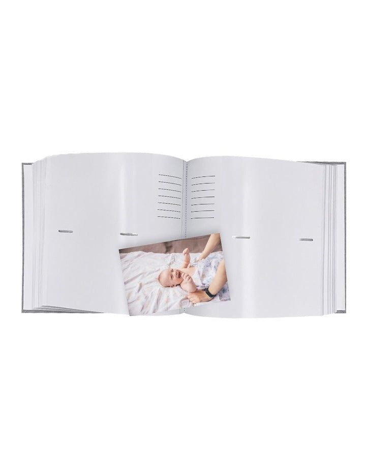 Baby Bear Photo Album 200 Photos Capacity in Grey