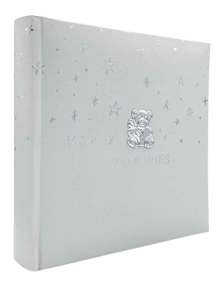 Baby Bear Photo Album 200 Photos Capacity in Grey