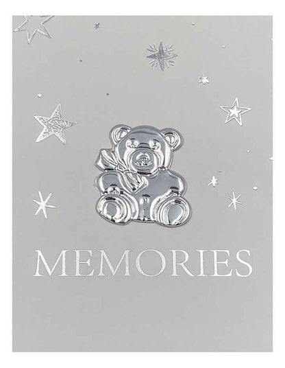 Baby Bear Photo Album 200 Photos Capacity in Grey