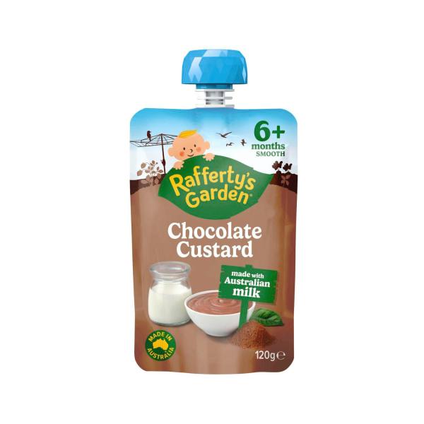 RAFFERTY'S GARDEN 6 MONTHS 120 GRAM:CHOCOLATE CUSTARD:.:120 GRAM