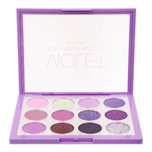 BYS Eyeshadow Palette, 12 Shades - Violet