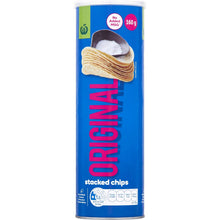 Woolworths Original Flavour Stacked Chips 160g