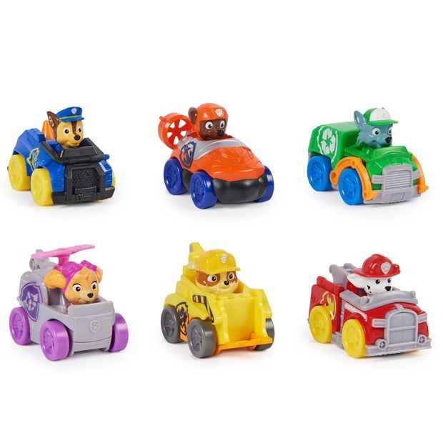 PAW Patrol Pup Squad Core Racers 6 Pack